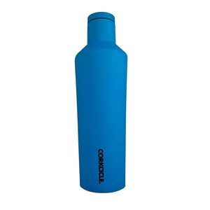 Water Bottle Corkcicle Canteen Stainless Steel Matte Blue 16oz‎ Insulated Flask